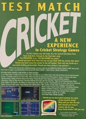 Test Match Cricket_Disk1 box cover back